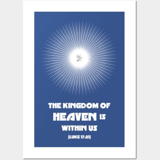 The Kingdom of Heaven is Within Us Posters and Art